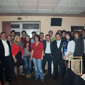 Gruppenbild Vollversammlung Kamener Juso AG mit Rüdiger Weiß MdL 2. v.l. vorne