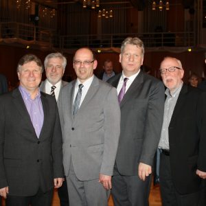 v.l.n.r.: Oliver Kaczmarek, Rüdiger Weiß, Hermann Hupe, Rainer Schmeltzer, Hartmut Ganzke, Wolfram Kuschke, Michael Makiolla