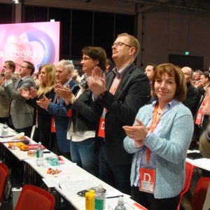 SPD-Delegation Bundesparteitag
