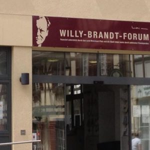 Willy-Brandt-Forum in unserer Partnerstadt Unkel