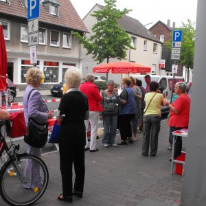Infostand Heeren-Werve am Freitag, 30.08.2013