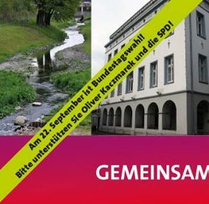Geben sie Oliver Kaczmarek und der SPD Ihre Stimme