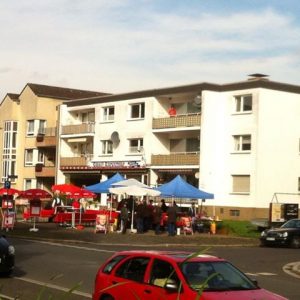 Großer Infostand in Methler mit Grill und leckeren Waffeln