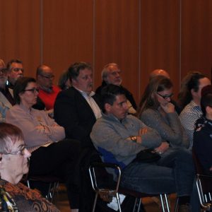 Besucher der Diskussionsveranstaltung zur Inklusion