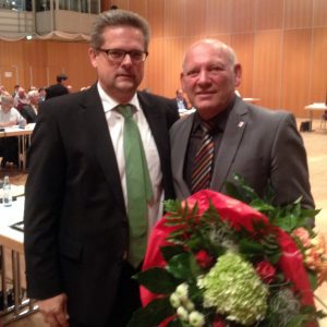 Manfred Wiedermann 2014 Wiederwahl zum 1. stellv. Bürgermeister