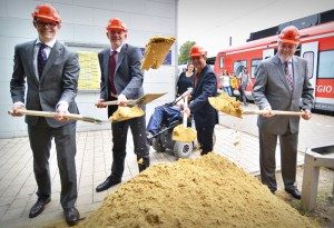 Spatenstich am Kamener Bahnhof