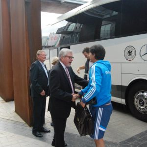 Joachim Löw und Hermann Hupe